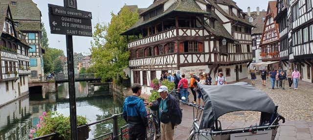 Tour privado en bicitaxi por Estrasburgo