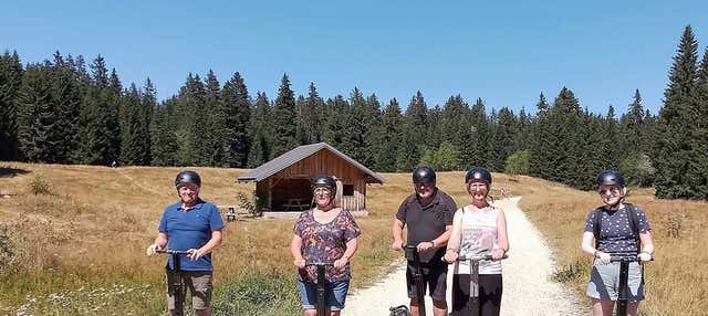 Tour della Savoie Grand Revard in segway