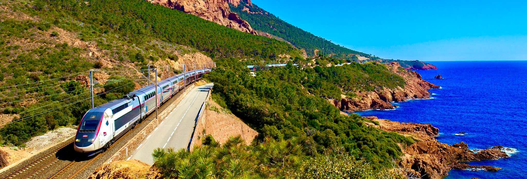 Trip to Massif de l'Estérel by Train