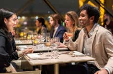 Jantar no Madame Brasserie, o restaurante da Torre Eiffel