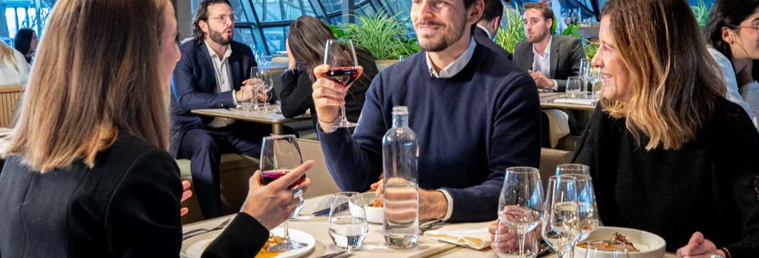 Pranzo al Madame Brasserie, il ristorante della Torre Eiffel