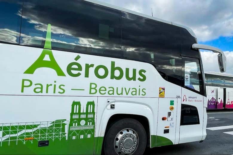 Autobús entre el aeropuerto de Beauvais y París