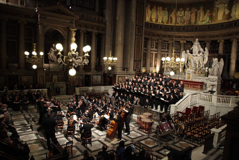 Concierto de música clásica en la Madeleine