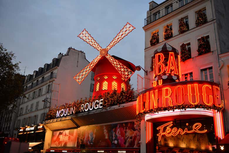 Entradas al Moulin Rouge en Navidad