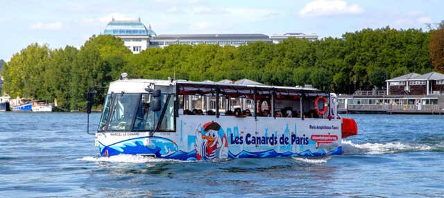 Tour di Parigi in autobus anfibio