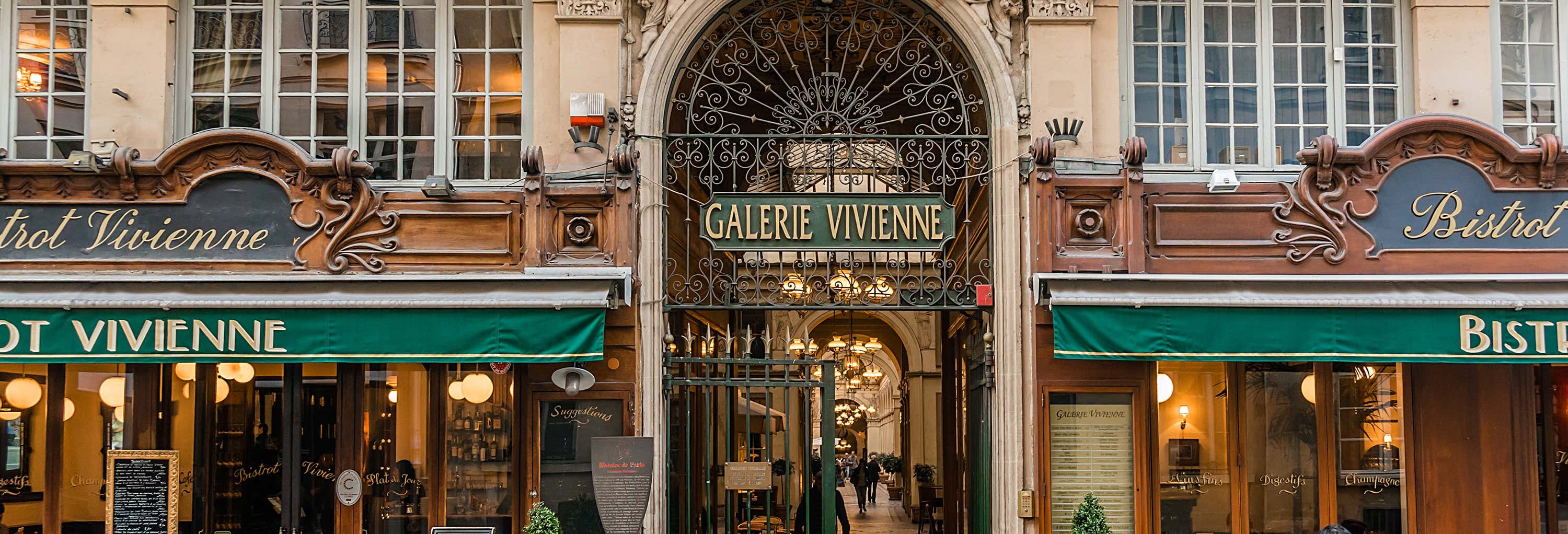 Visite des galeries et des passages couverts de Paris