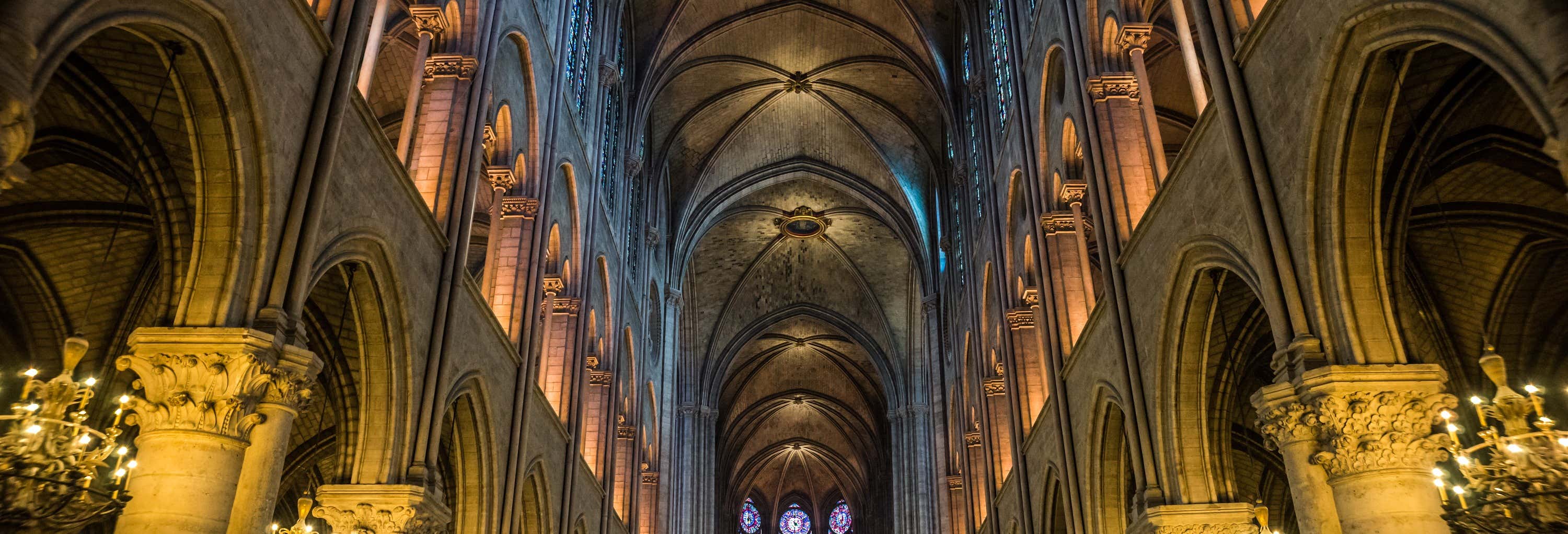 Tour pelo exterior da catedral de Notre Dame + Entrada à cripta