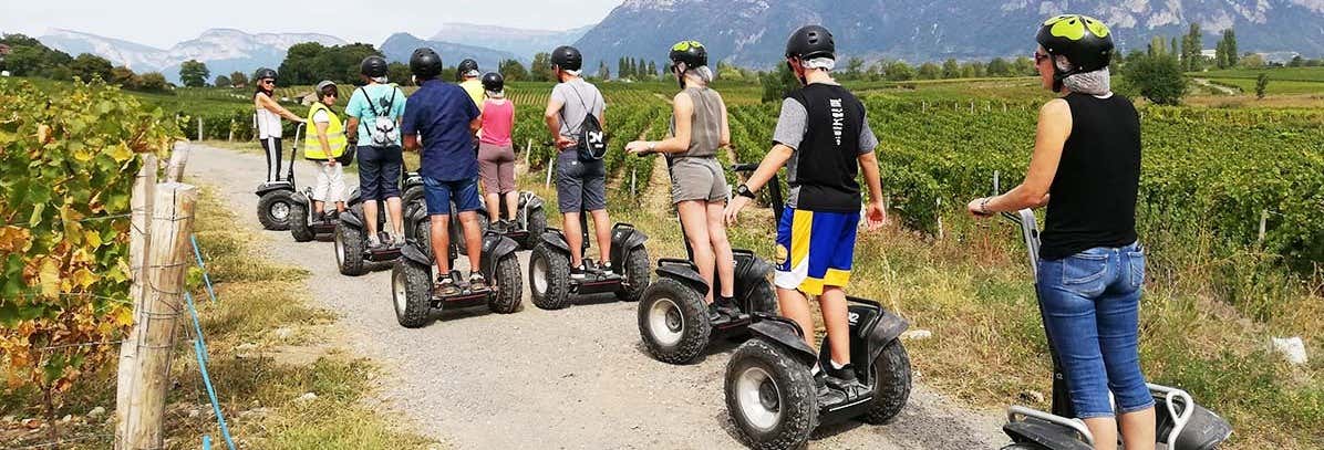 Saint-André Lake Vinyard Segway Tour