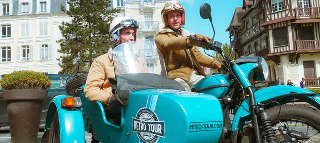 Tour privato in sidecar da Trouville
