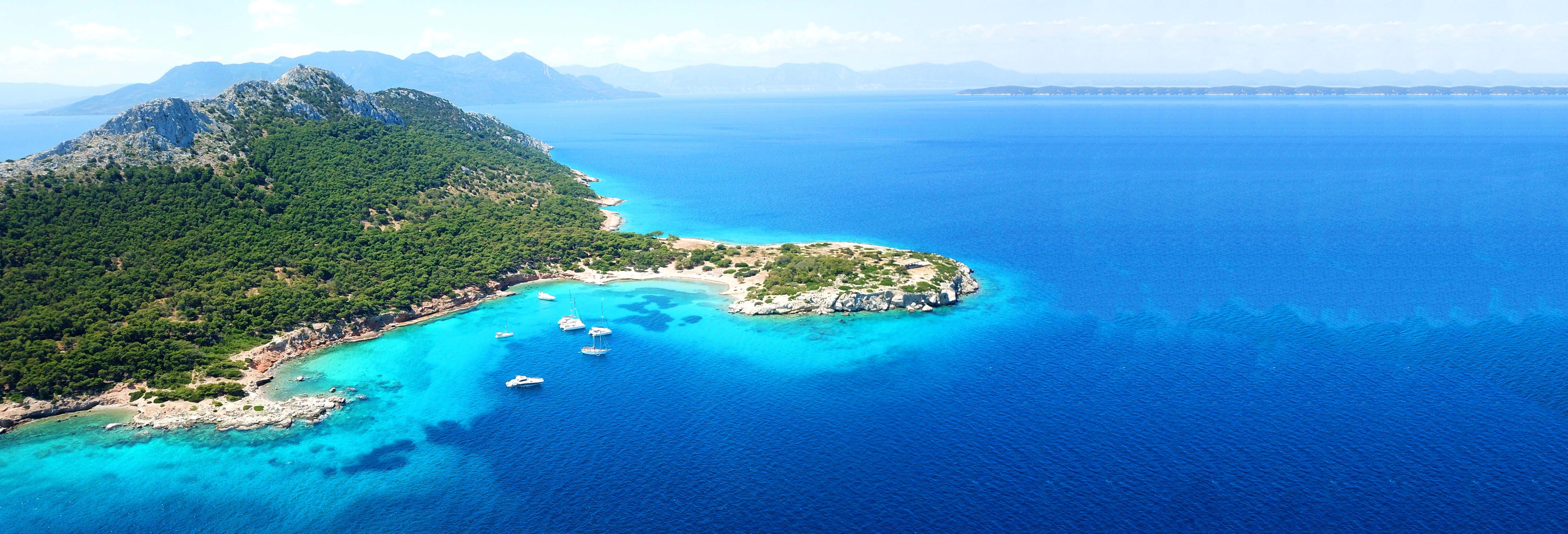 Crociera ad Agistri, Metopi ed Egina con pranzo