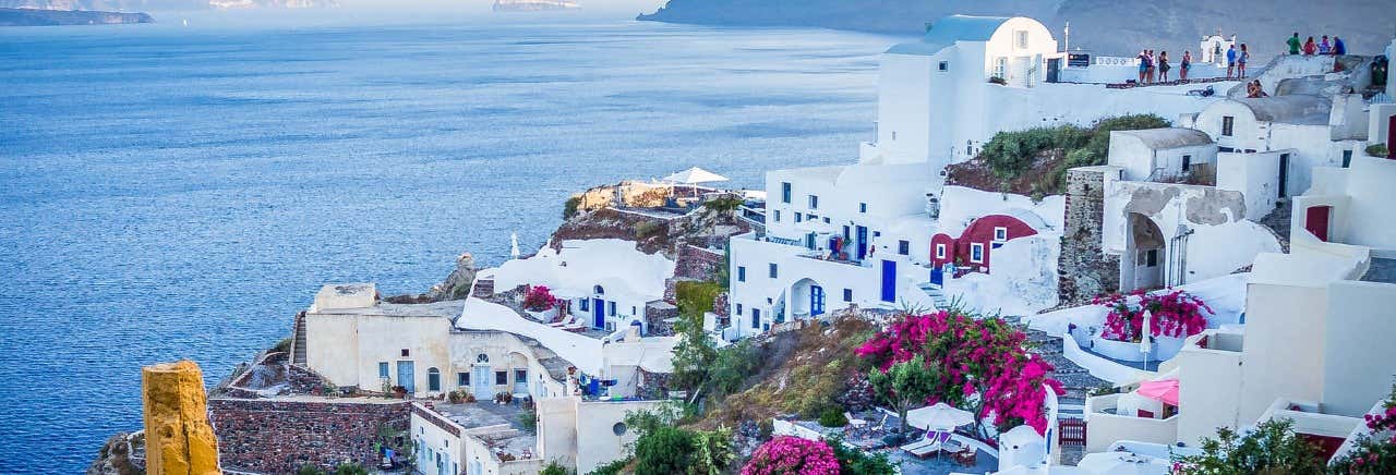 Traghetto tra Atene e Santorini