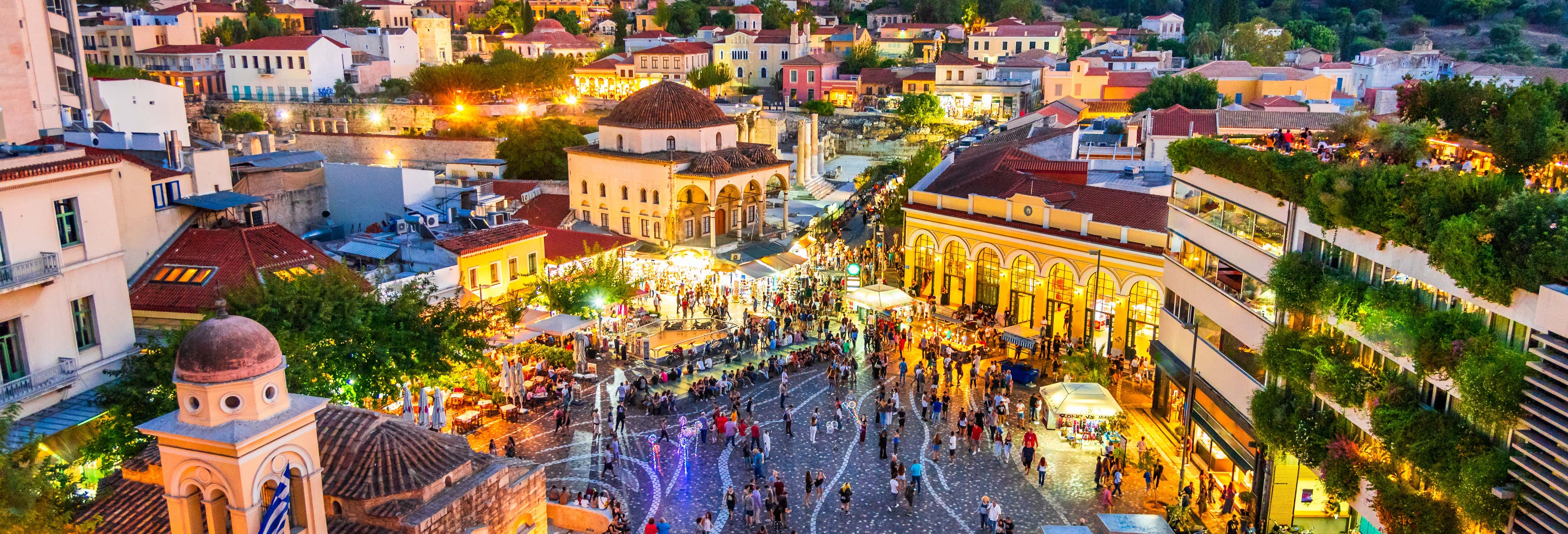 Sunset Electric Bike Tour in Athens