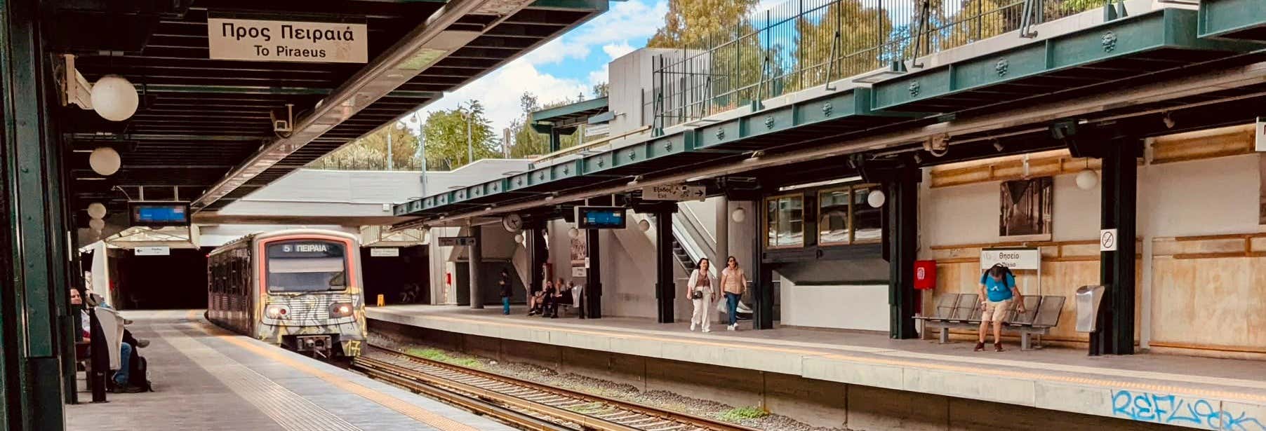 Tour por el metro de Atenas