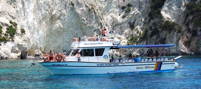 Giro in barca sul canale di Corinto