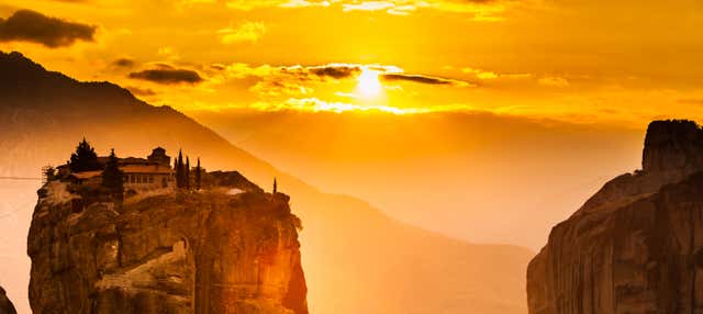 Escursione a Meteora al tramonto