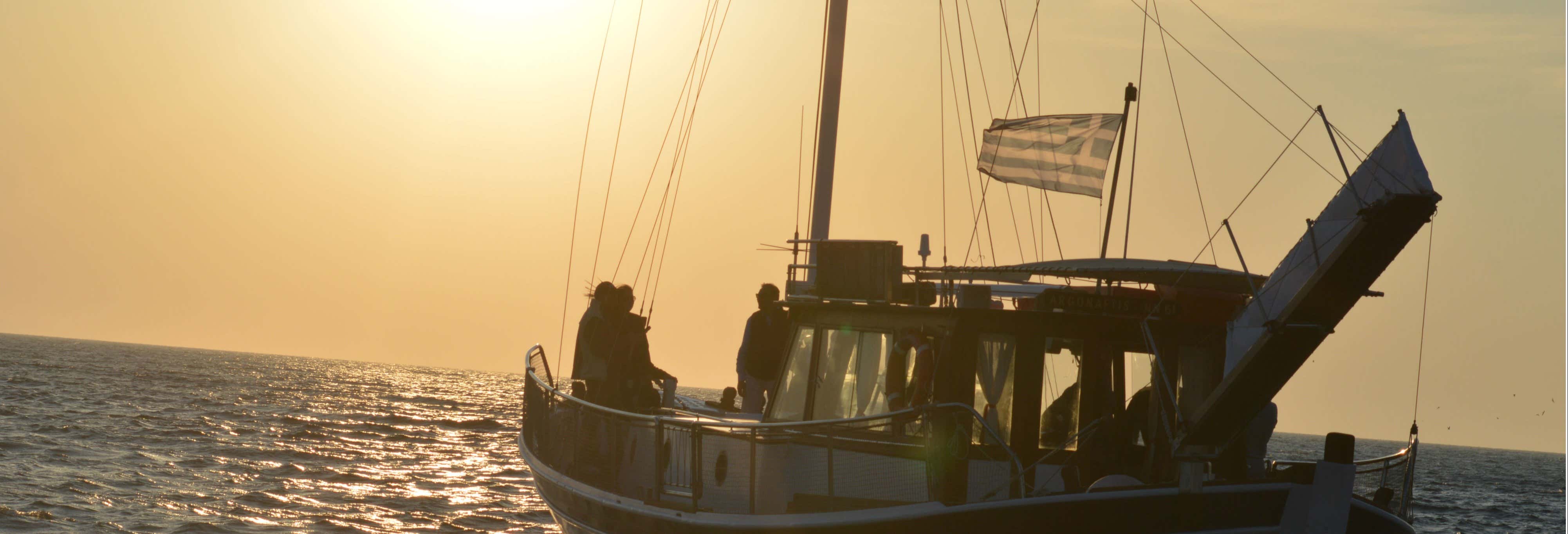 Crociera a Mykonos al tramonto