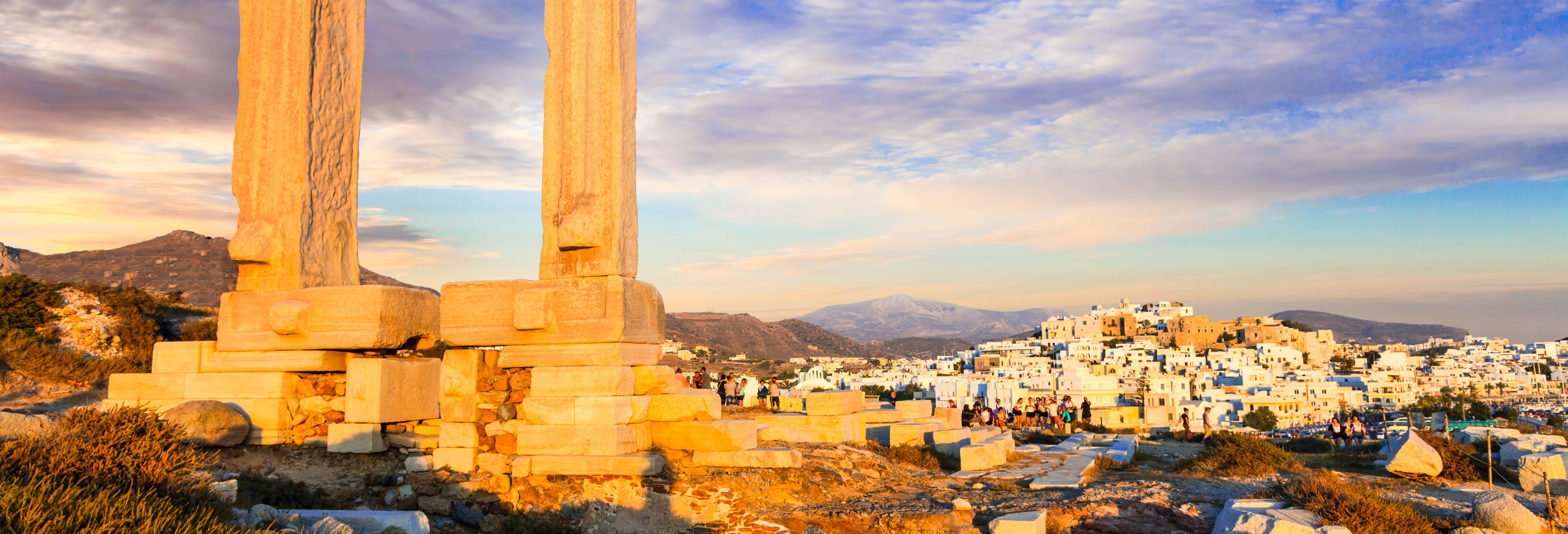 Tour del Castello di Naxos + Tramonto a Portara
