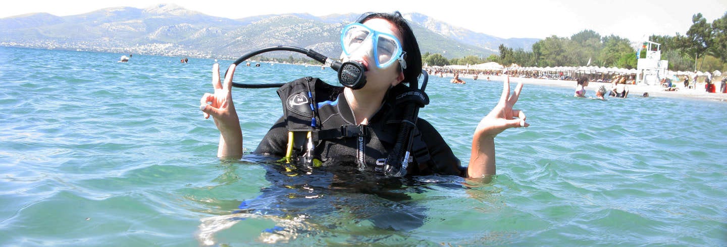 Beginner's Scuba Dive in Nea Makri