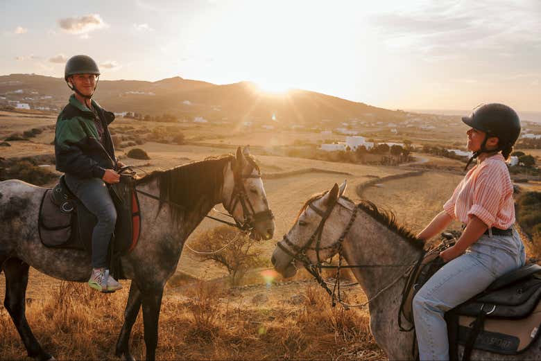 Horseback Riding in Paros