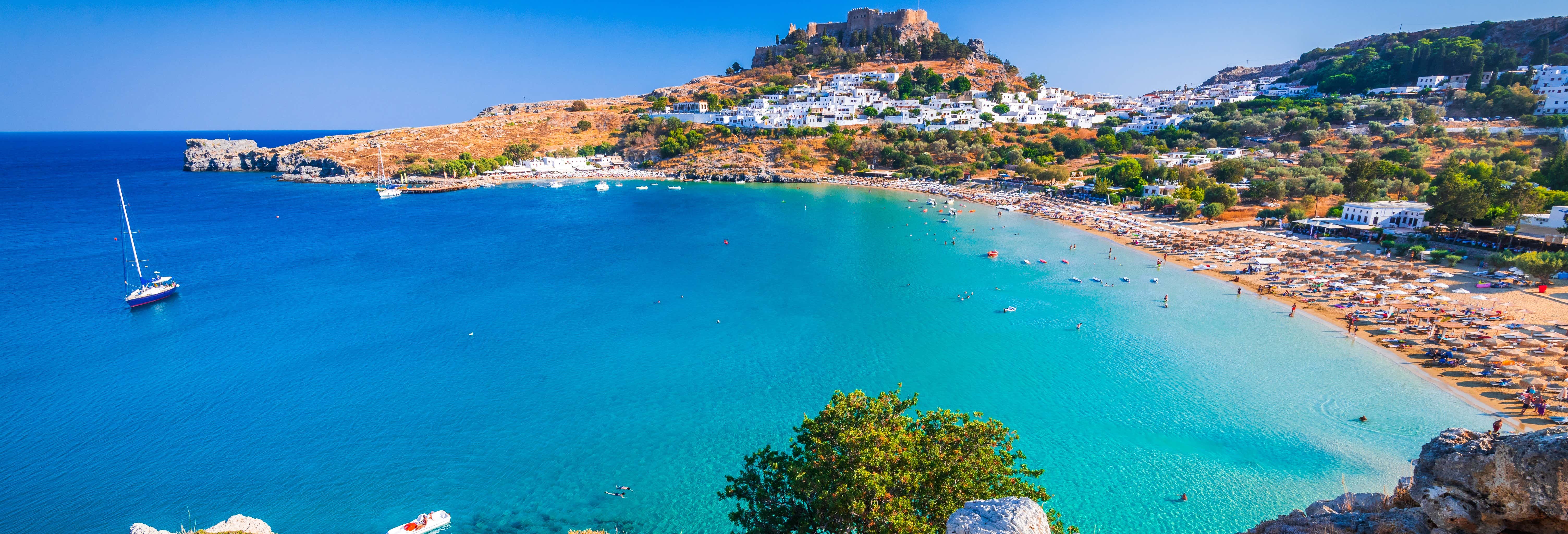 Escursione in barca a Lindos