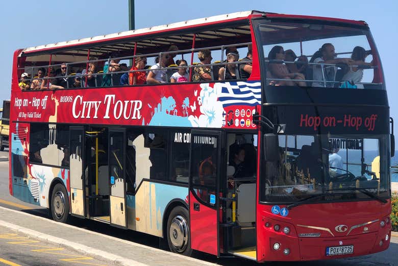 Rhodes Hop-On-Hop-Off Sightseeing Bus