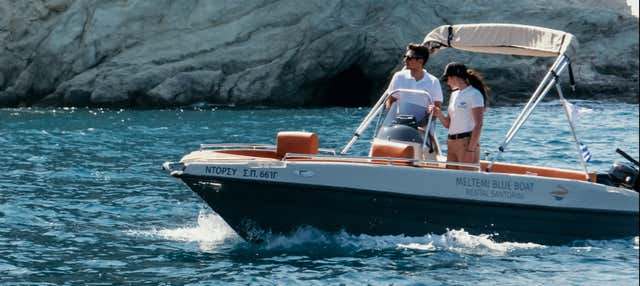 Noleggio di barca a Santorini