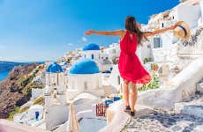 Santorini Day Trip: Kamari, Oia, & Fira