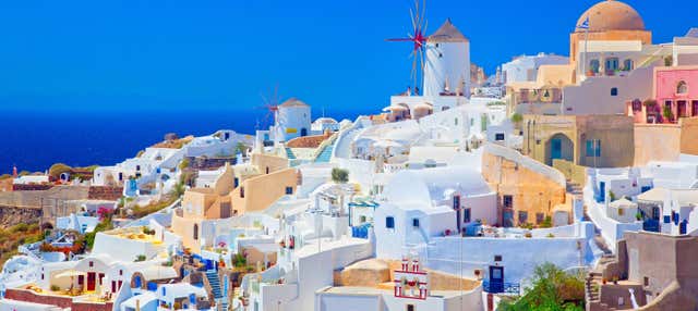 Tour privado por Oia y Fira para cruceros