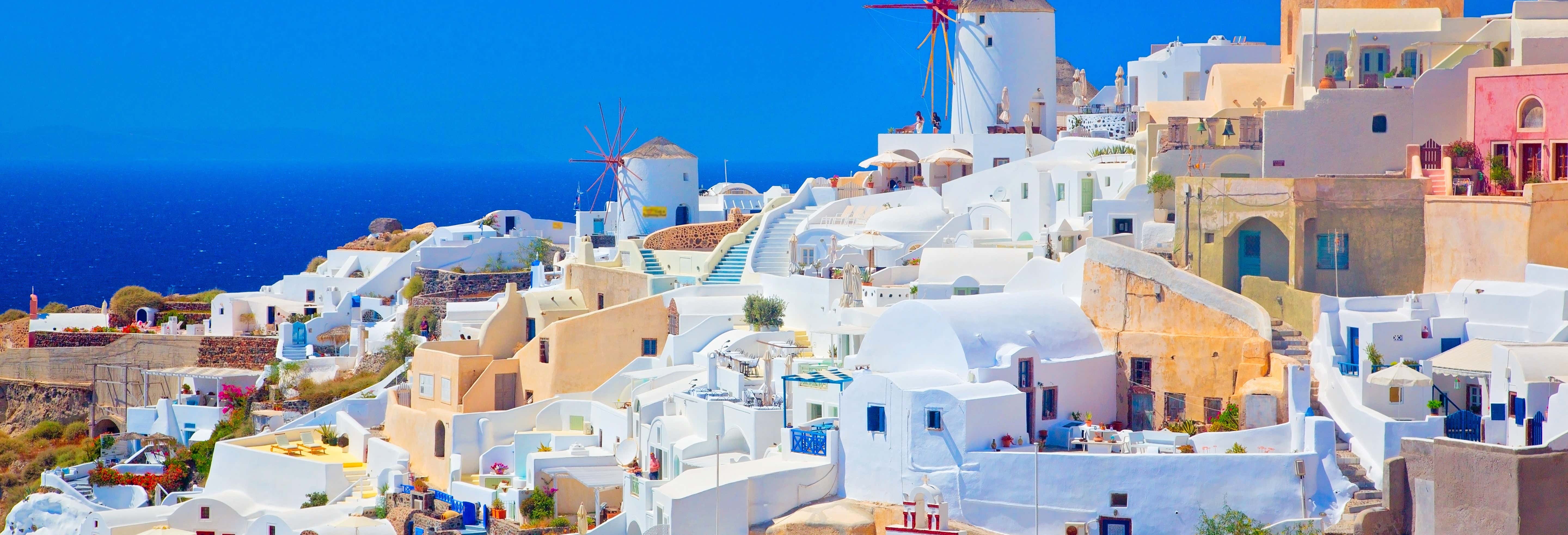 Tour privado por Oia y Fira para cruceros