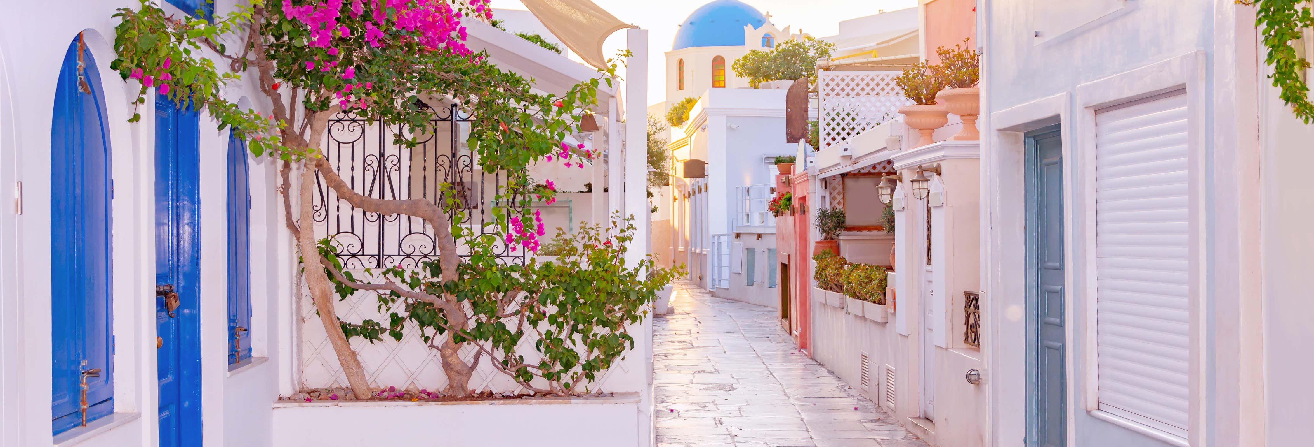 Visita guiada por Santorini
