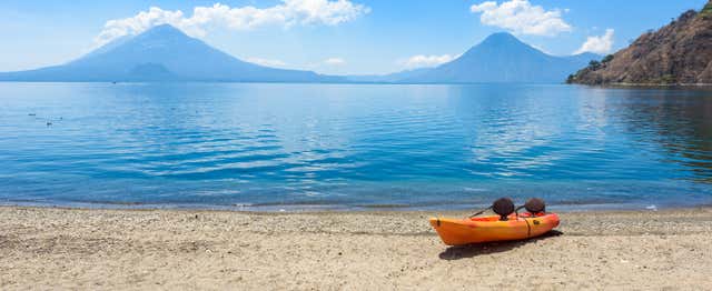 Balade en kayak sur le lac Atitlan