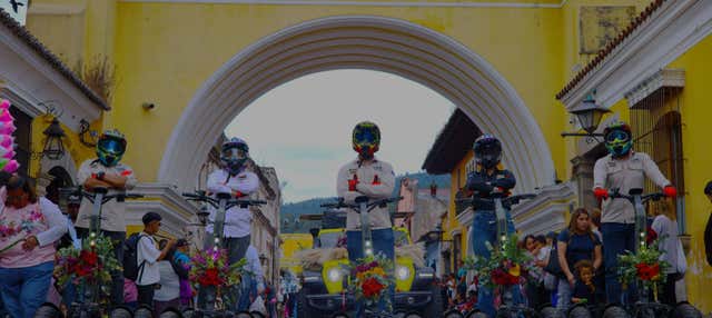 Tour en scooter eléctrico por Antigua Guatemala
