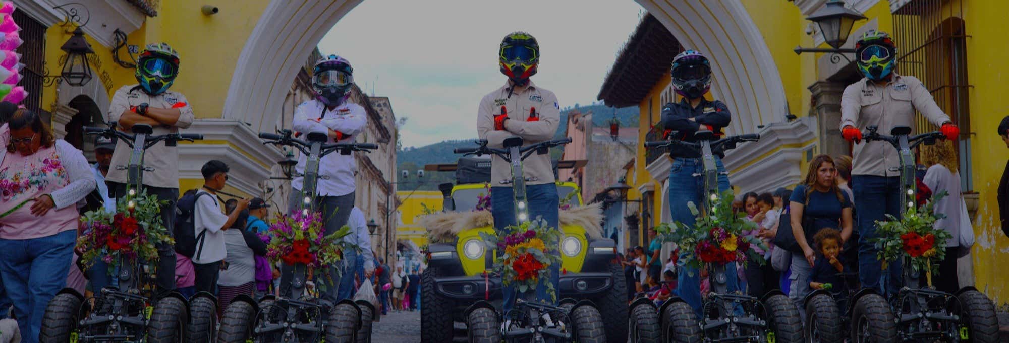 Tour di Antigua Guatemala in scooter elettrico