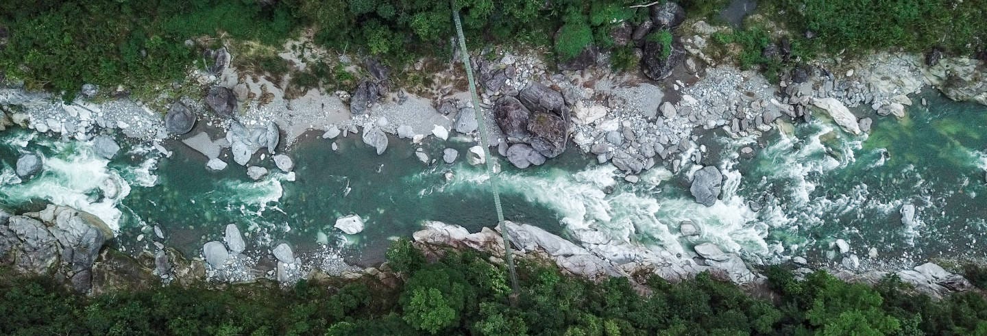 Rafting on Cangrejal River