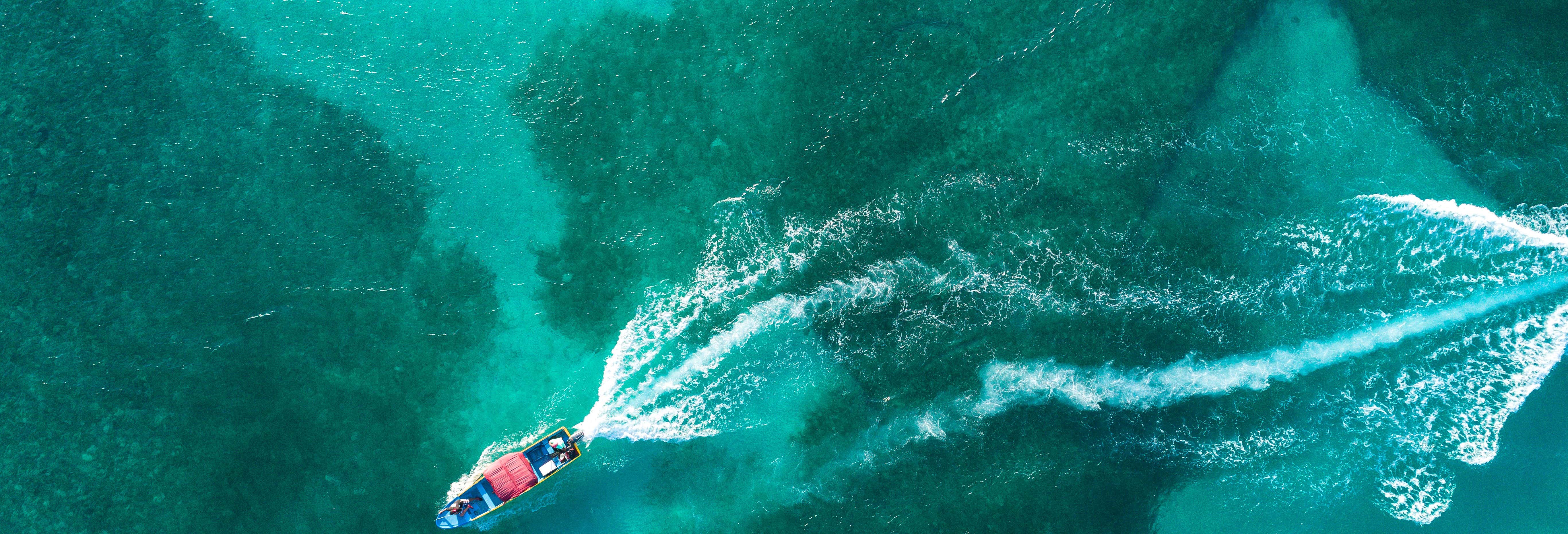 Tour su una barca con fondo trasparente