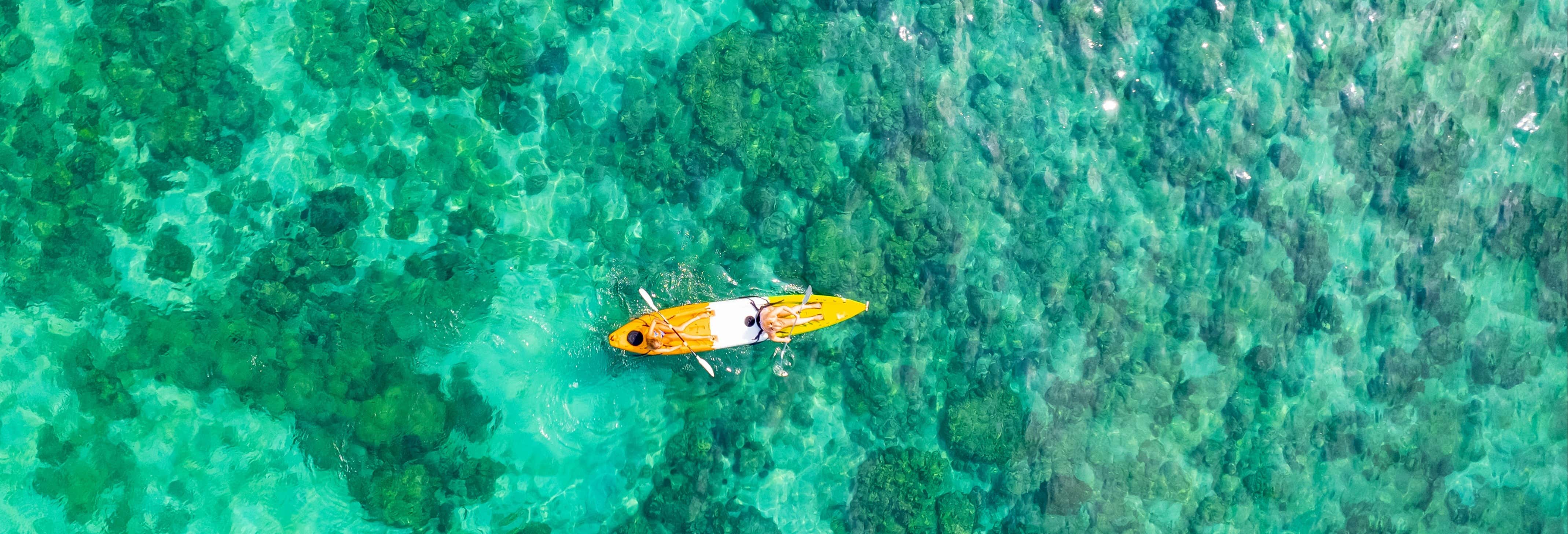 Tour di French Cay in kayak + Snorkeling