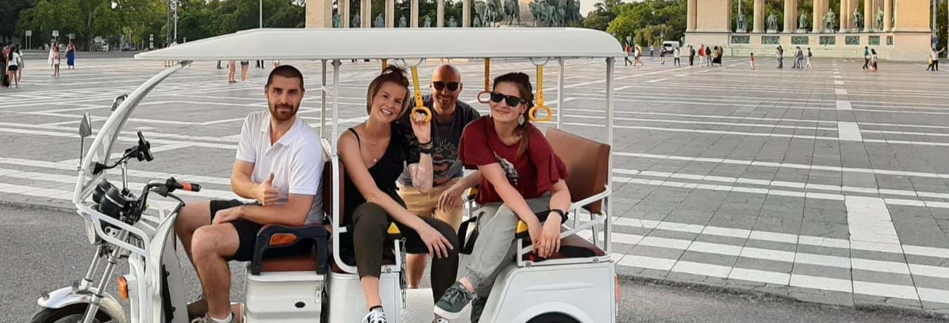 Budapest Electric Tuk-Tuk Tour