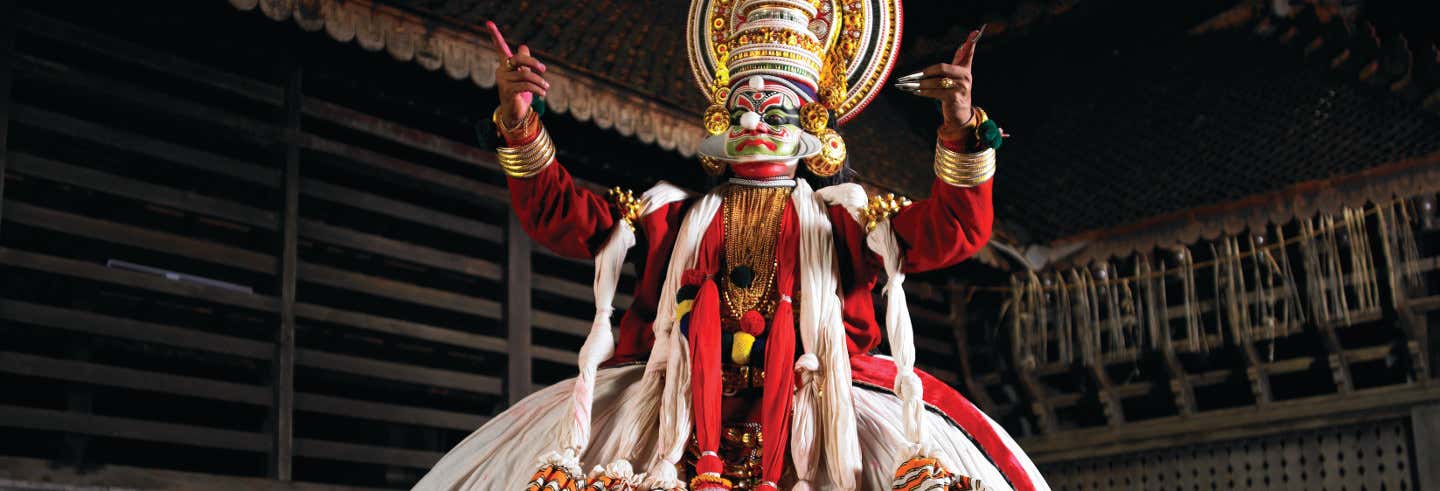 Spettacolo di danza Kathakali