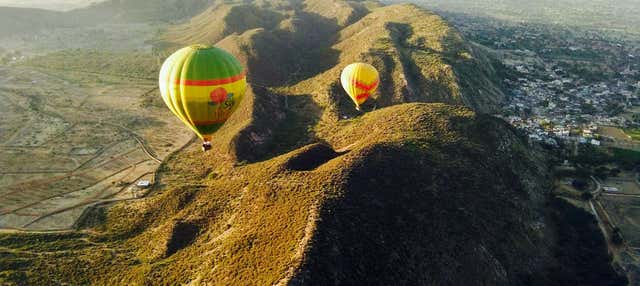 Giro in mongolfiera a Jaipur