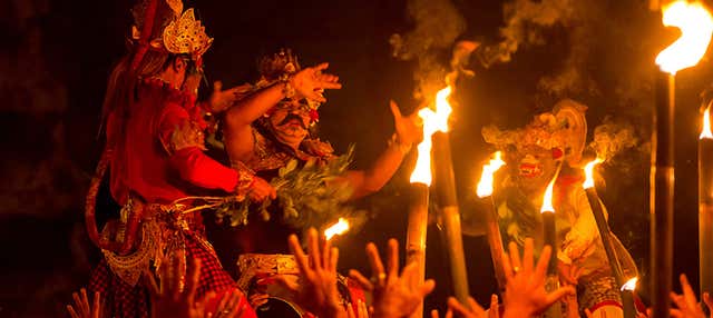 Spettacolo di danza kecak a Ubud