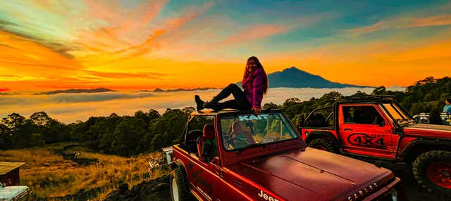 Tour del Monte Batur all'alba in fuoristrada