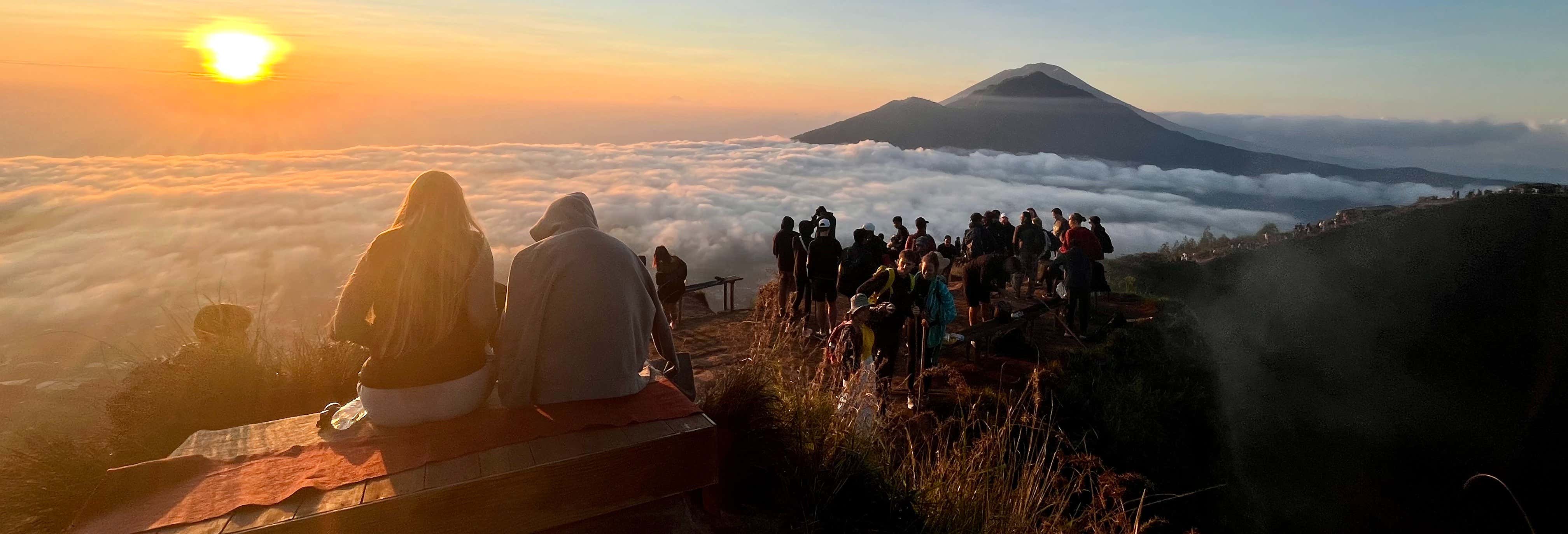 Trekking sul monte Batur con accampata