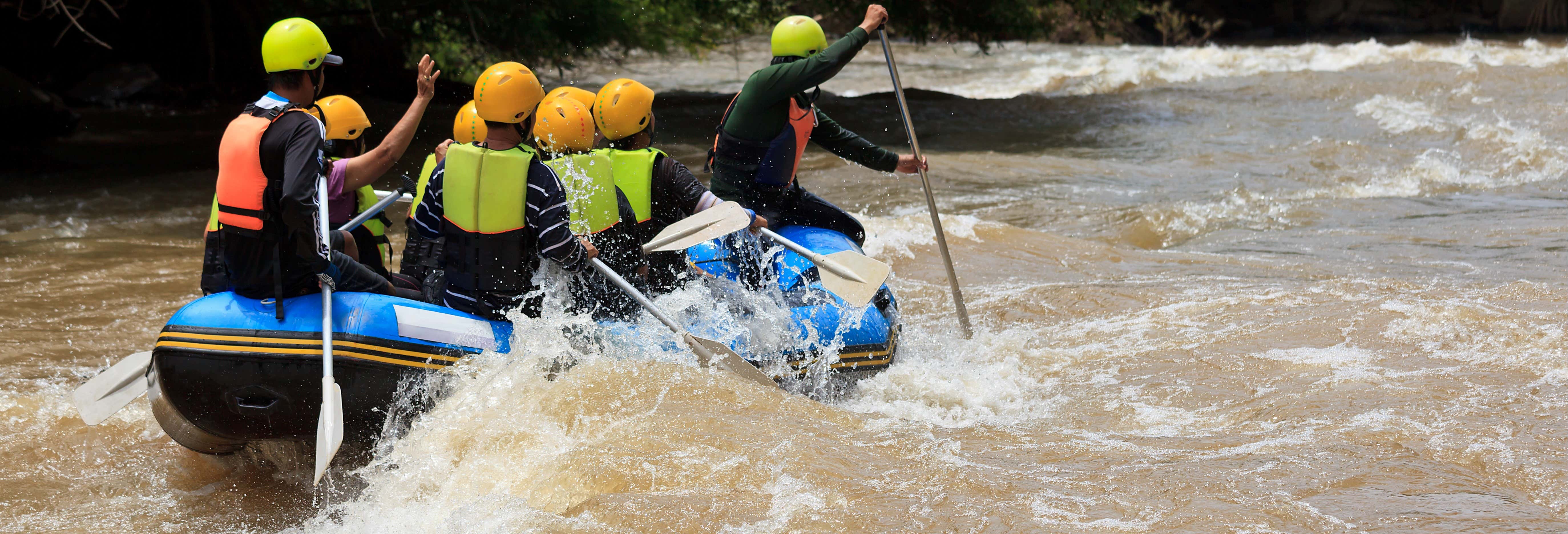 Rafting sul fiume Jangkok