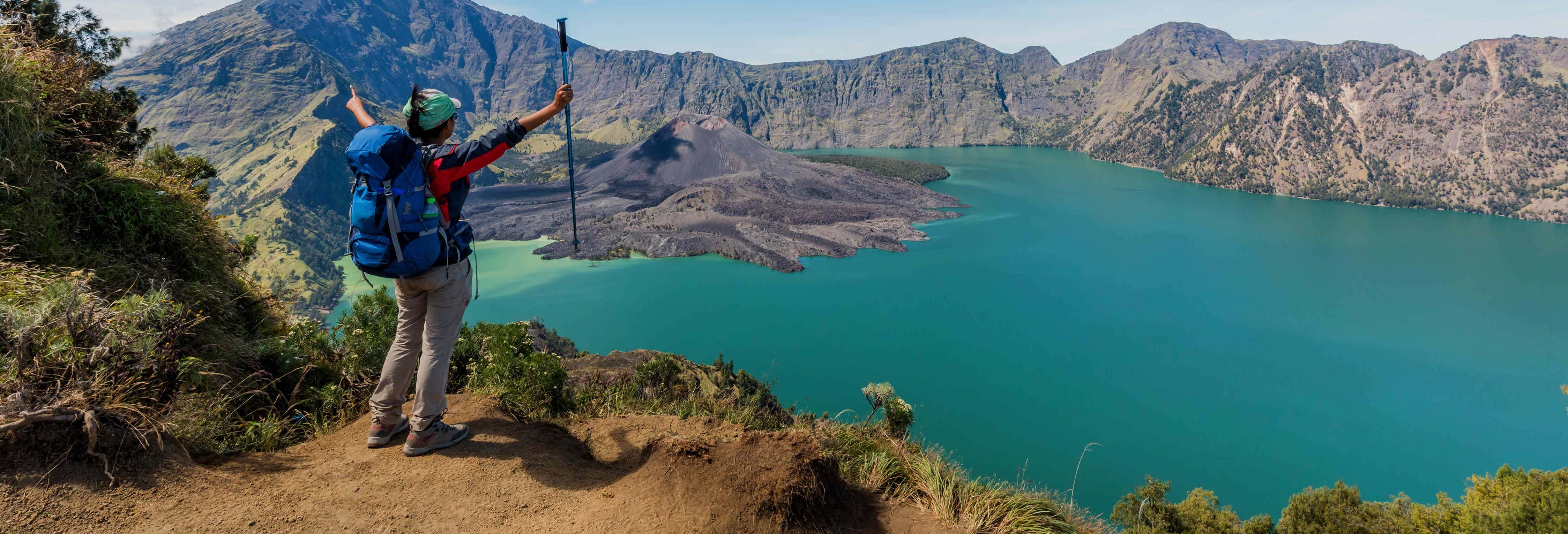 Tour privato di trekking per 4 giorni sul monte Rinjani