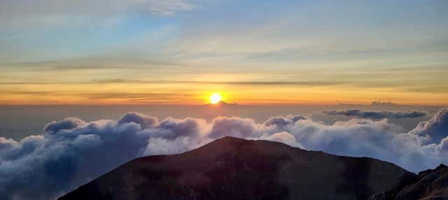 Randonnée privée au Mont Agung au lever du soleil