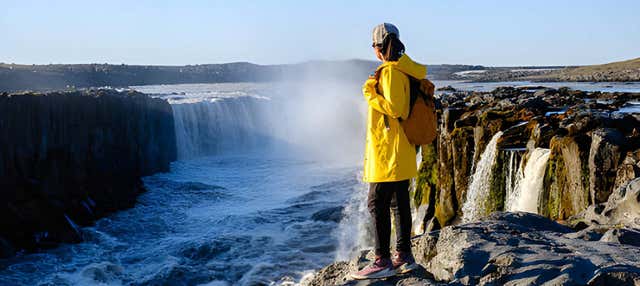 Excursion aux chutes d'eau de Godafoss et Laufás pour les croisiéristes