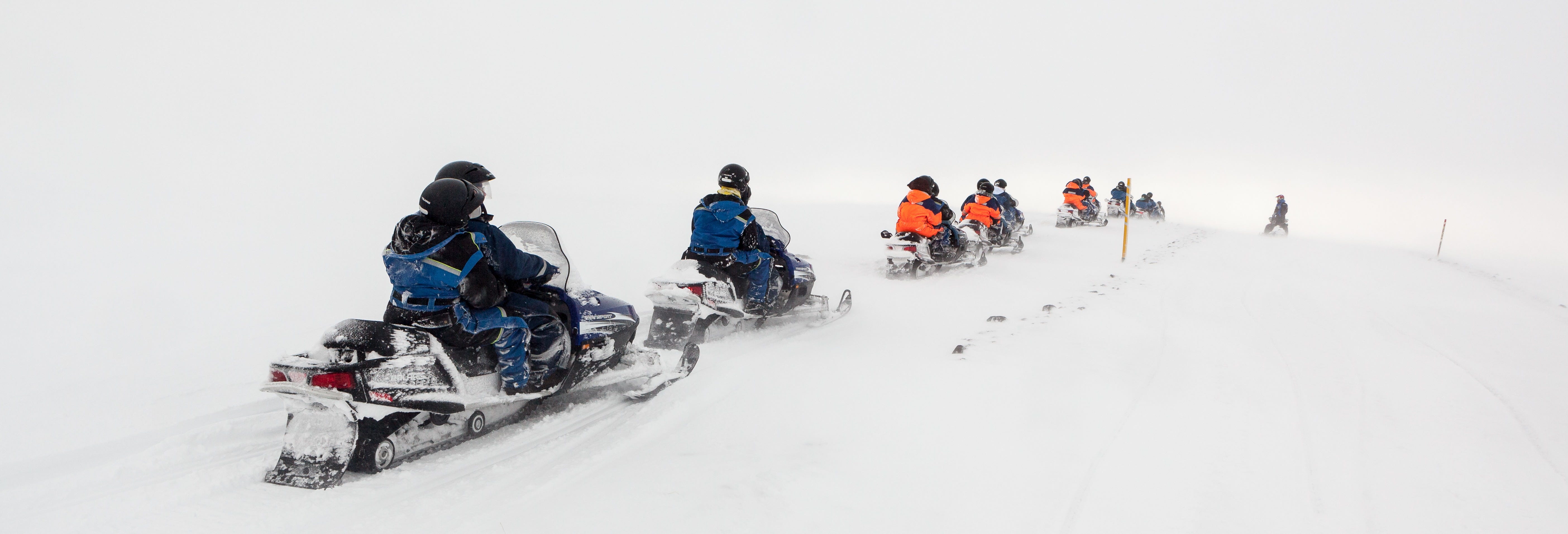 Langjökull Glacier Snowmobile Tour