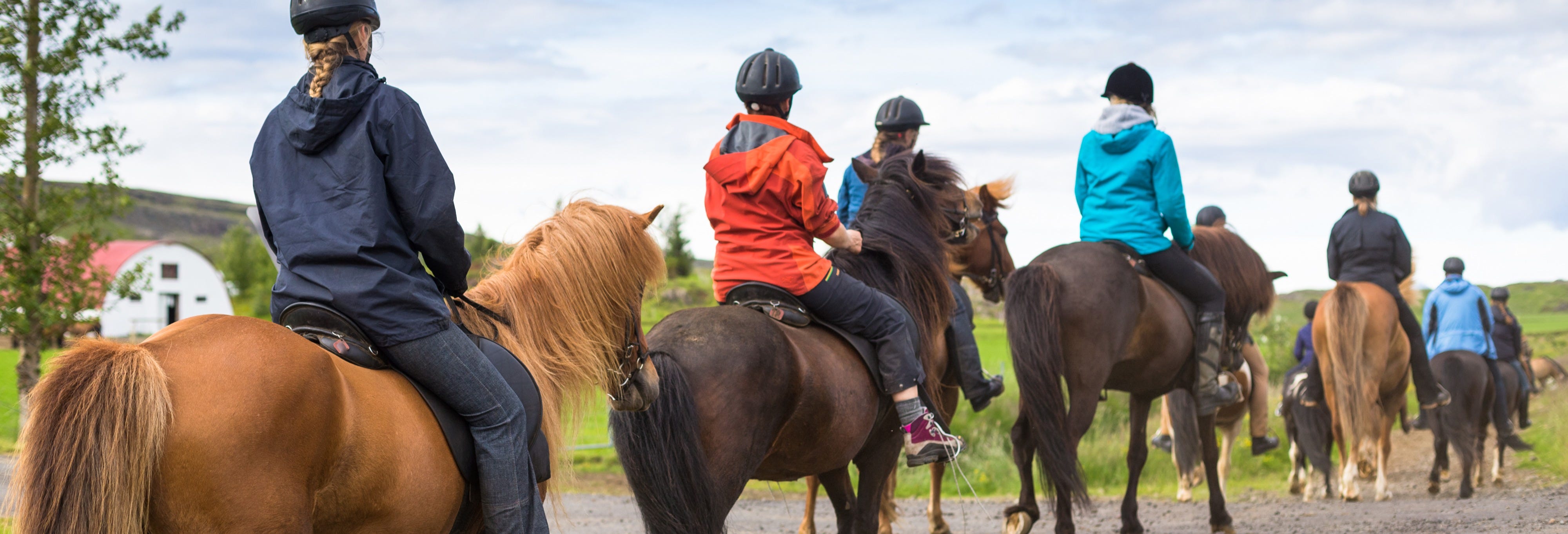 Horse Riding in Mountains of Hella