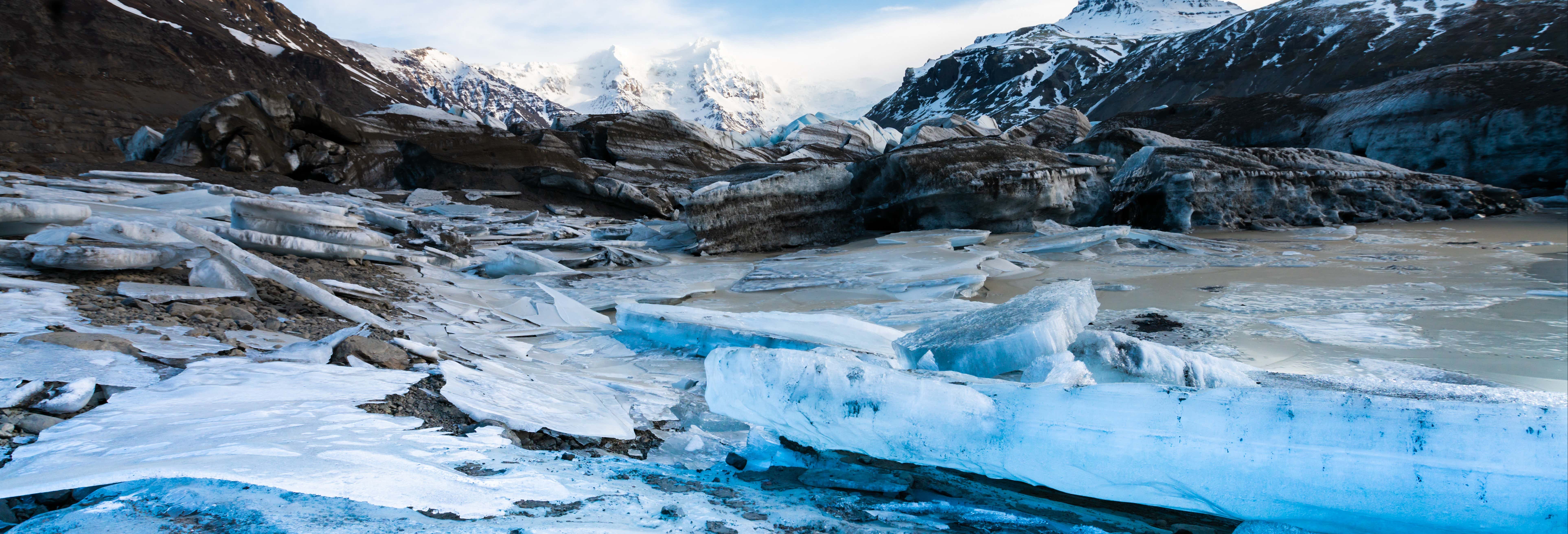 Tour dei ghiacciai Vatnajökull e Skalafellsjökull in 4x4