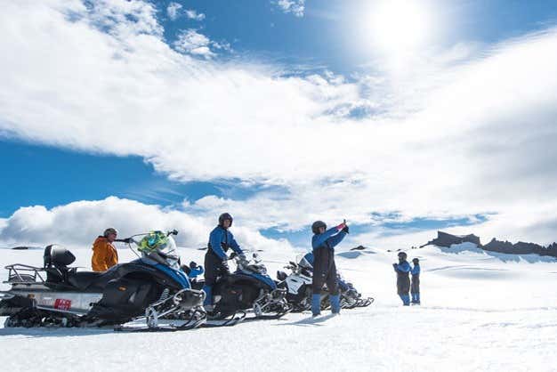 Vatnajökull Glacier Snowmobile Tour